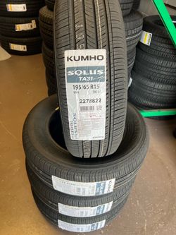 195/65/15 new Kumho tires 195/65r15 Llantas Nuevas