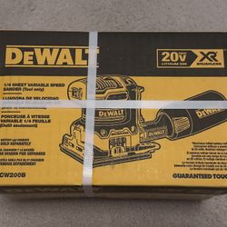DeWALT 20v 1/4 Sheet Sander DCW200B