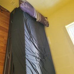 Full Size Bed With Storage Base Frame