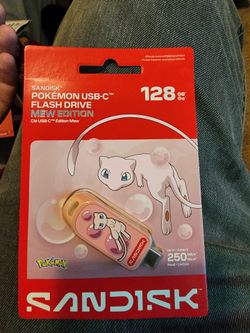 Sandisk pokemon limited edition mew 128GB USB-C