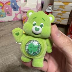 AUTHENTIC POP MART Care Bears Colorful Hugs Series Figure - Good Luck Bear Green