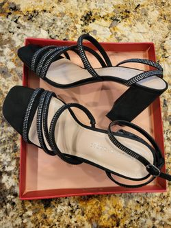 Black Dressy Sandal, size 9