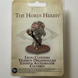 Warhammer THE HORUS HERESY LEGIO CUSTODES TELEMON DREADNOUGHT ILIASTUS ACCELERATOR CULVERIN