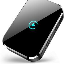 2-in-1 Wireless CarPlay & Android Auto Adapter, Convert Wired Systems to Car Play Wireless, Plug & Play, 5GHz WiFi, Bluetooth 5.3, for iOS 10+ and And