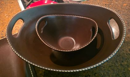 SOUTHERN LIVING BOWLS AND Platter Sets