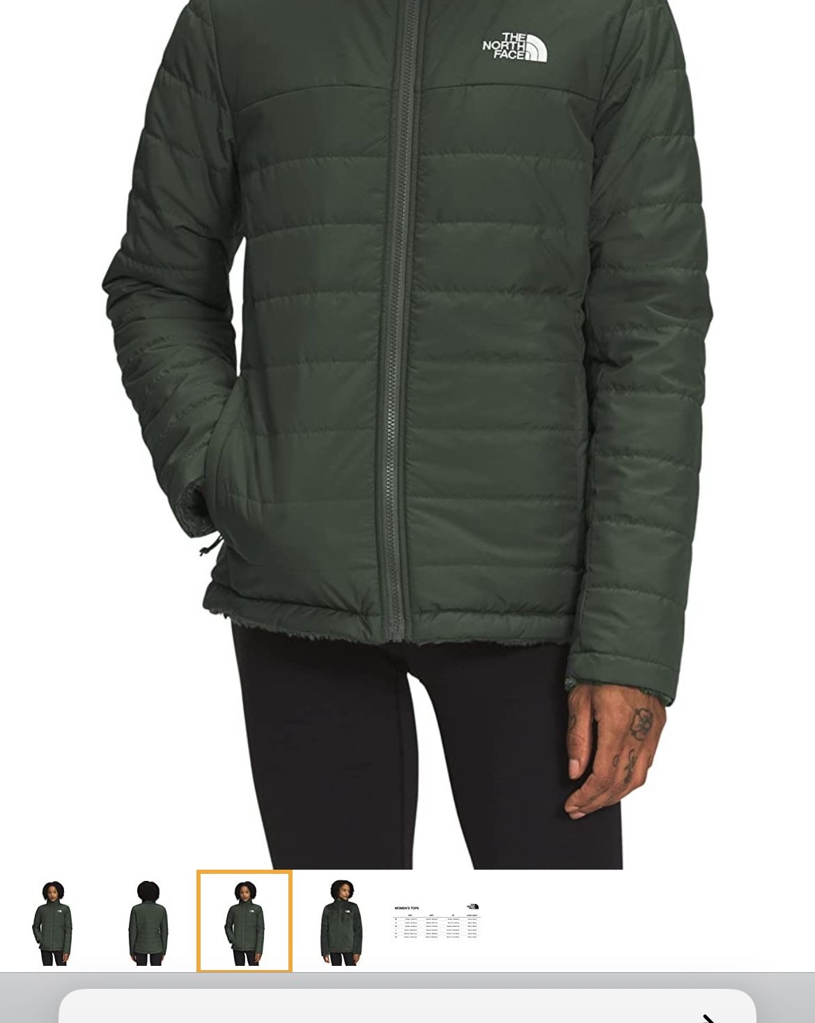 North Face Jacket Size Medium