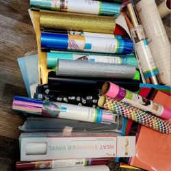 HUGE cricut Vinyl Lot