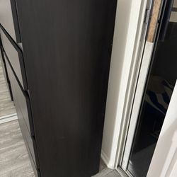 IKEA DRESSER BLACK 