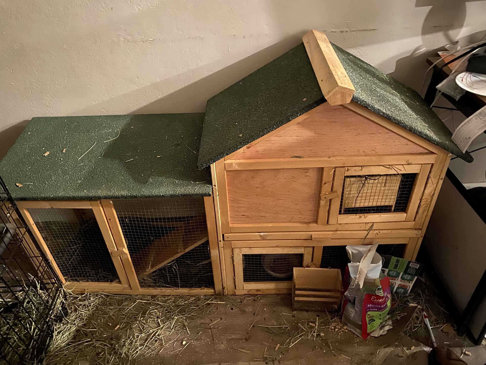 Bunny/Rodent cages (They Are Cleaned And Disassembled Now)