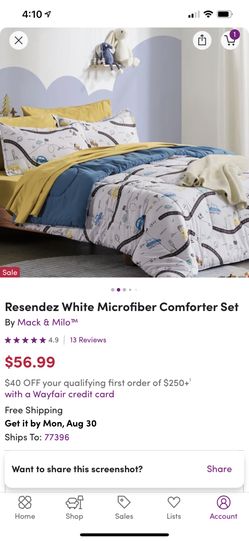 **Brand New ***Twin Comforter Set 