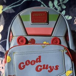 Loungefly Chucky Good Guys Cosplay Mini Backpack