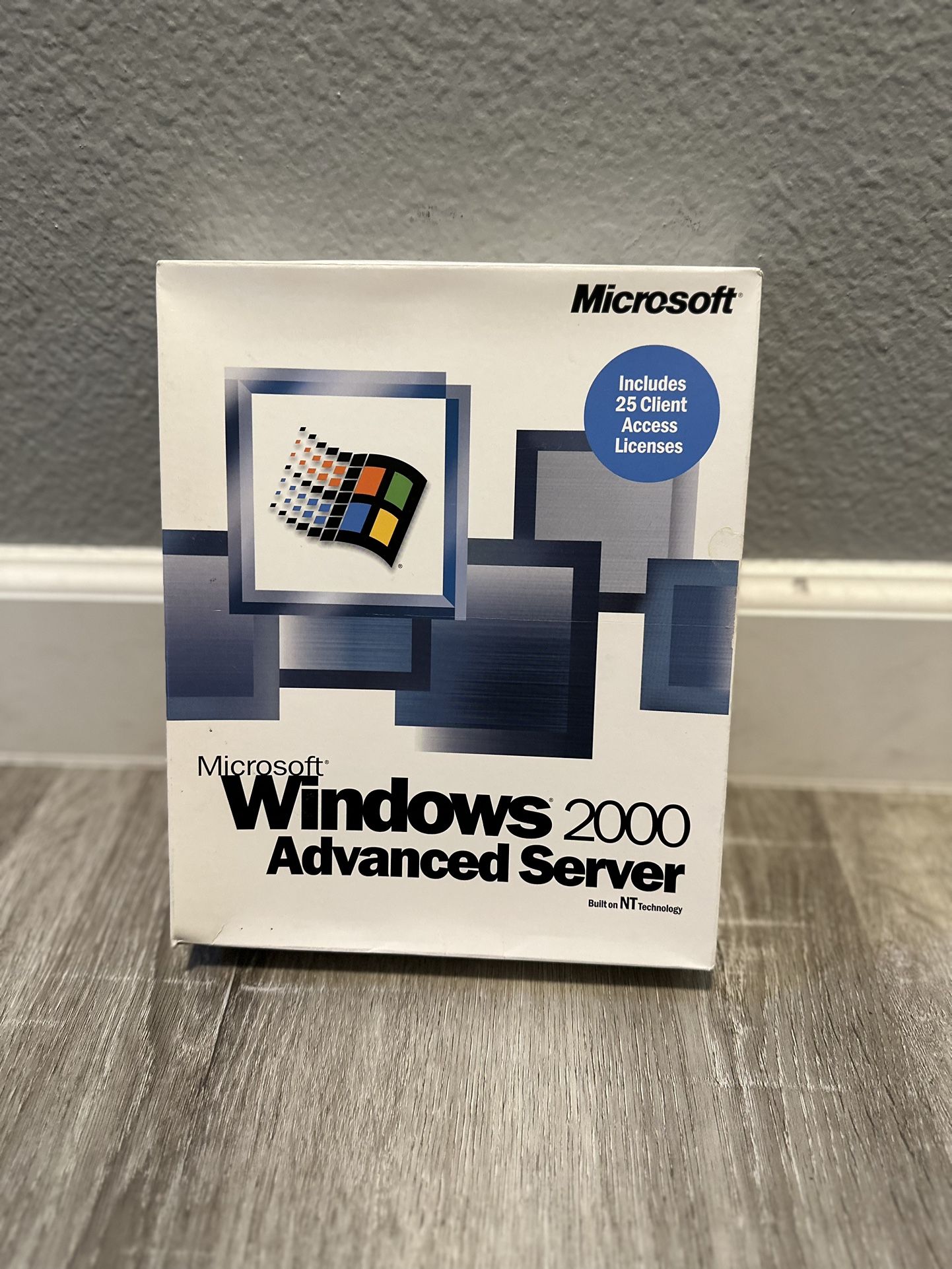 MICROSOFT WINDOWS 2000 ADVANCED SERVER 25 CLIENT ACCESS LICENSES