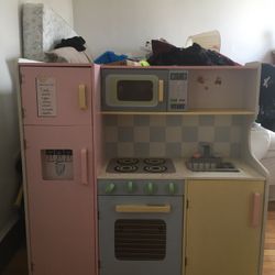 Kids Pastel Kitchen Play set