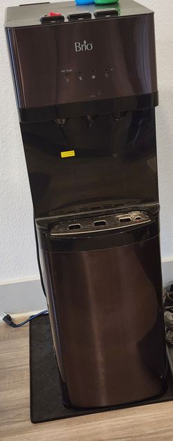 Free Brio Water Filter and Dispenser with empty bottles