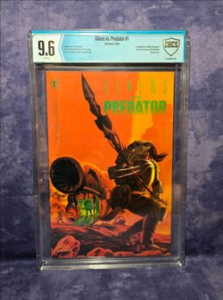 Aliens vs. Predator #1 1990 CBCS 9.6 WP 1st App Of Machiko Noguchi