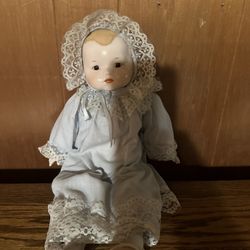 Vintage Porcelain Baby Doll