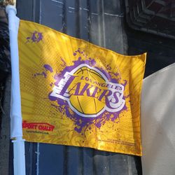 LA Lakers Vehicle Flag