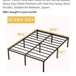Free Queen Bed frame 