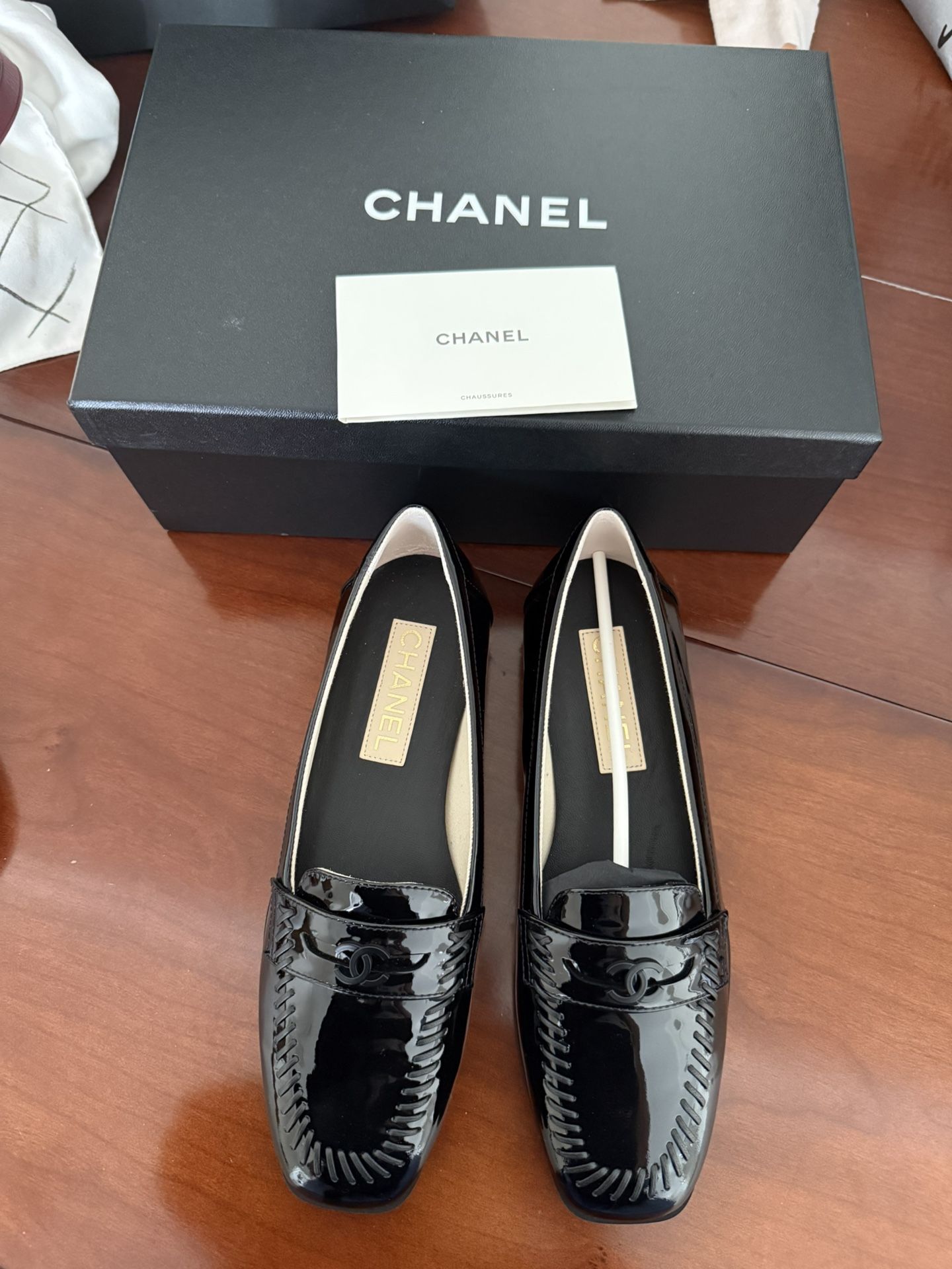 NEW Chanel Moccasins