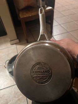 Kirkland Signature Stainless Steel Saucepan 3Qt