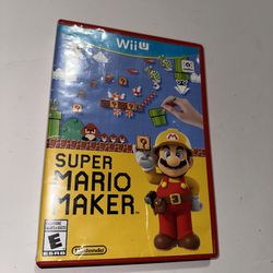 Super Mario Maker Wii U  (Nintendo Wii U) Video Game