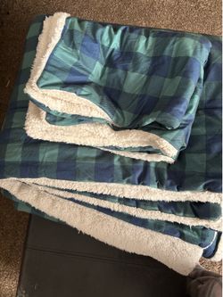 Queen sized comforter with pillow cases