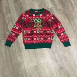 Baby Yoda Christmas Sweater