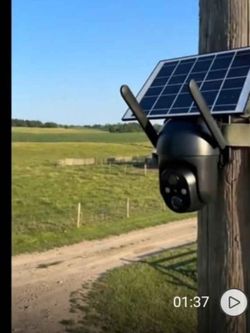 4G LTE Solar Cellular Security Camera