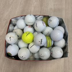 38 AAA-AAAAA Used Golf Balls Various Brands