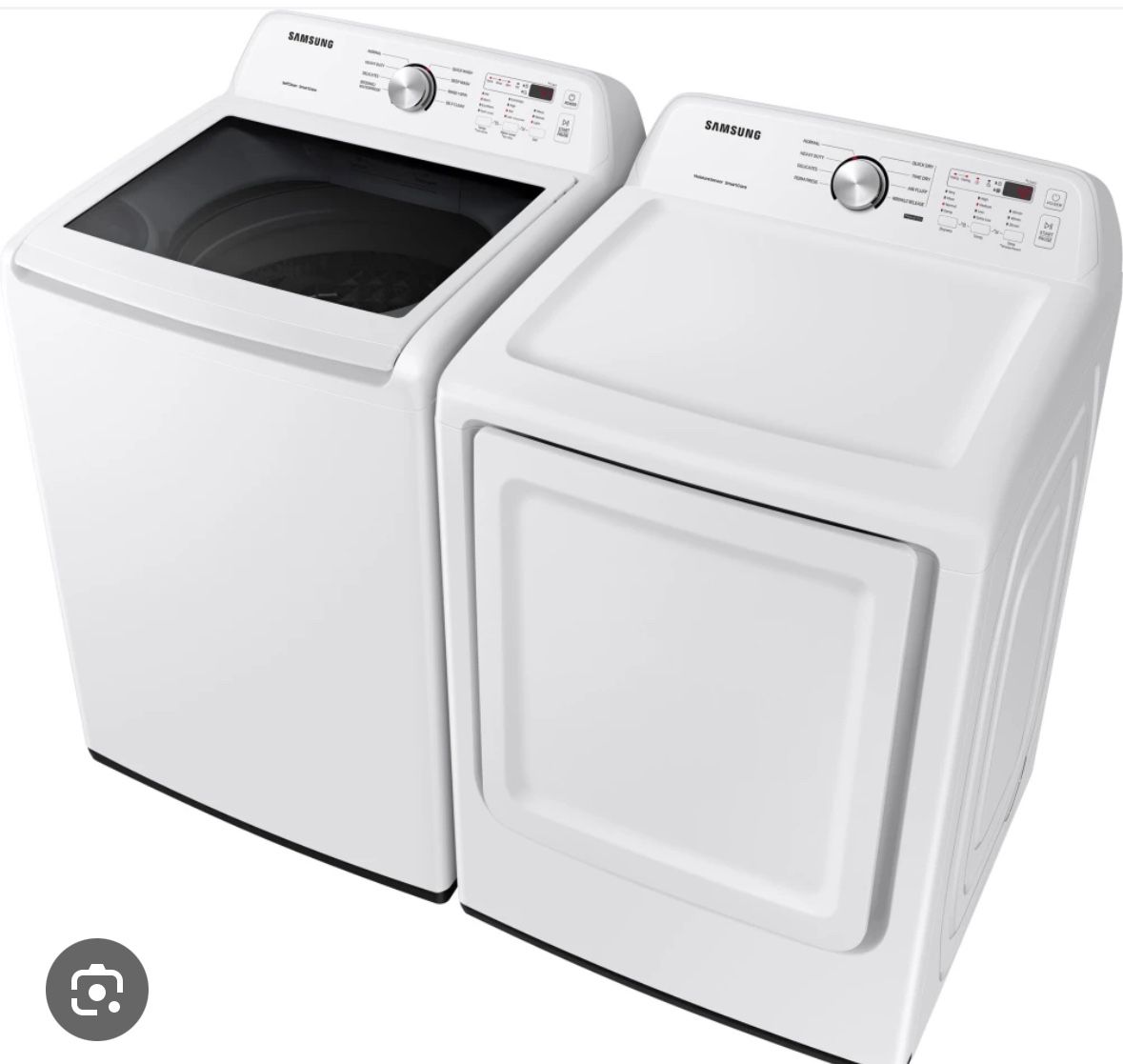Samsung washer and dryer