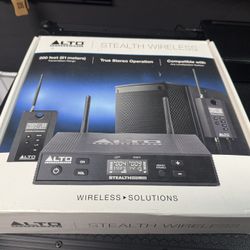 Alto Professional Stealth Wireless System – Like New (Complete)