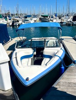 1995 Blue Water Mirage 21’ Ski Boat + Trailer