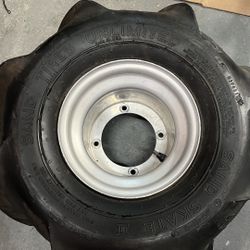 Rear Sand Paddle Tires