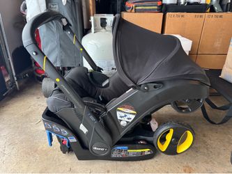 Doona Car Seat & Stroller, Midnight Edition - All-in-One Travel System