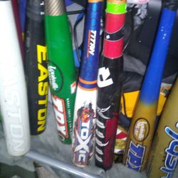 Composite Baseball Big Barrel DeMarini Easton Most Are 100 Each