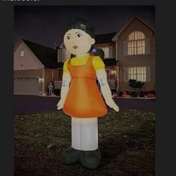 Squid Game 12 Ft Outdoor Decoration, Blow Up