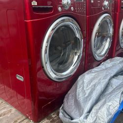 LG washing machine and dryer 