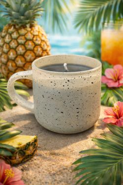 Pineapple Scented Hand Poured Soy Wax Candle