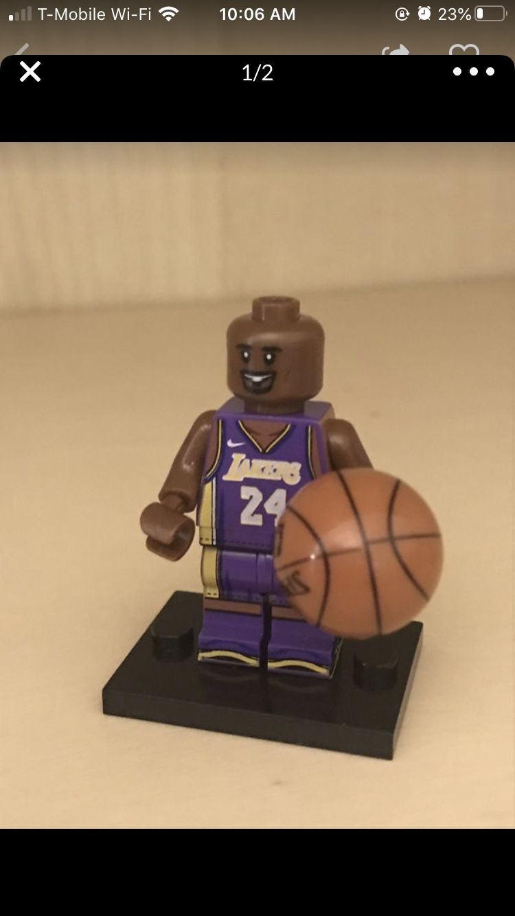 Lego Kobe Bryant Minifigure