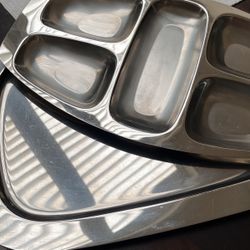 Vintage Mid-Century Serving Trays