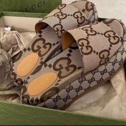 Gucci Platform Slides