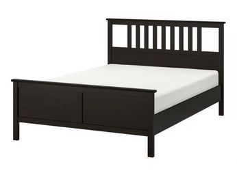 Queen Bed Frame, Box Spring, & Mattress