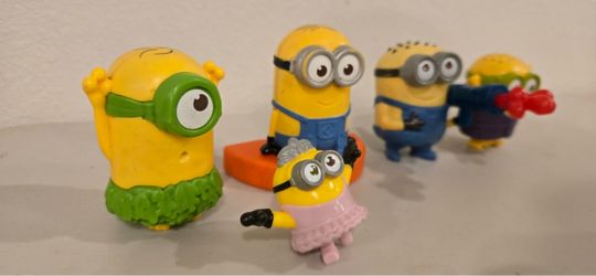 Minions Action Figures Lot – Despicable Me Toy Collection (Set of 5)