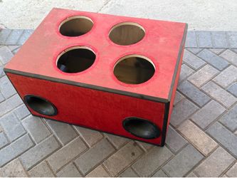 Custom box for 4 8” subs