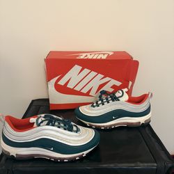 Size 10  - Nike Air Max 97 Miami Dolphins