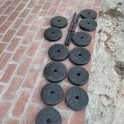 Like New Weight Lift With Axles 