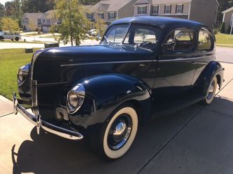 Classic 1940 Ford Tudor Sedan