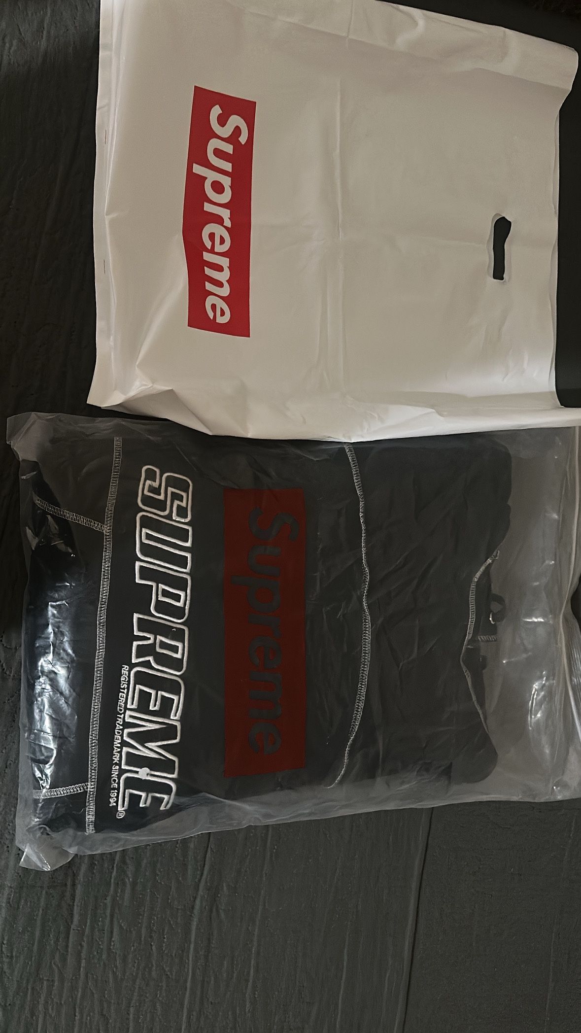 Brand New Supreme Cover stitch Size Large 
