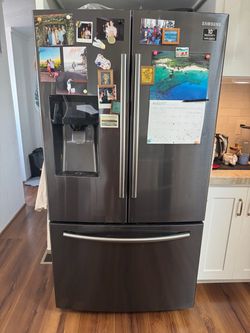 Samsung 24.6 cu. ft. French Door Refrigerator – Black Stainless Steel