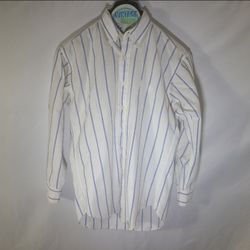 Chaps Ralph Laruen Polo Button Up Jacket Shirt Bear Hilfiger Custom Sz-L 